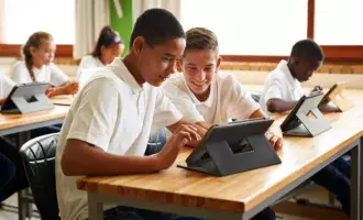 Students in classroom