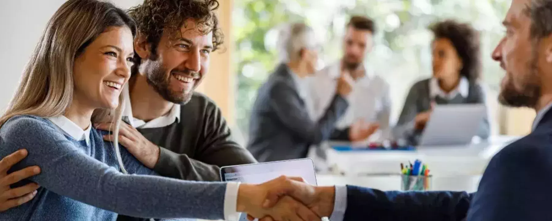 Capita Ireland sales enquiries People shaking hands